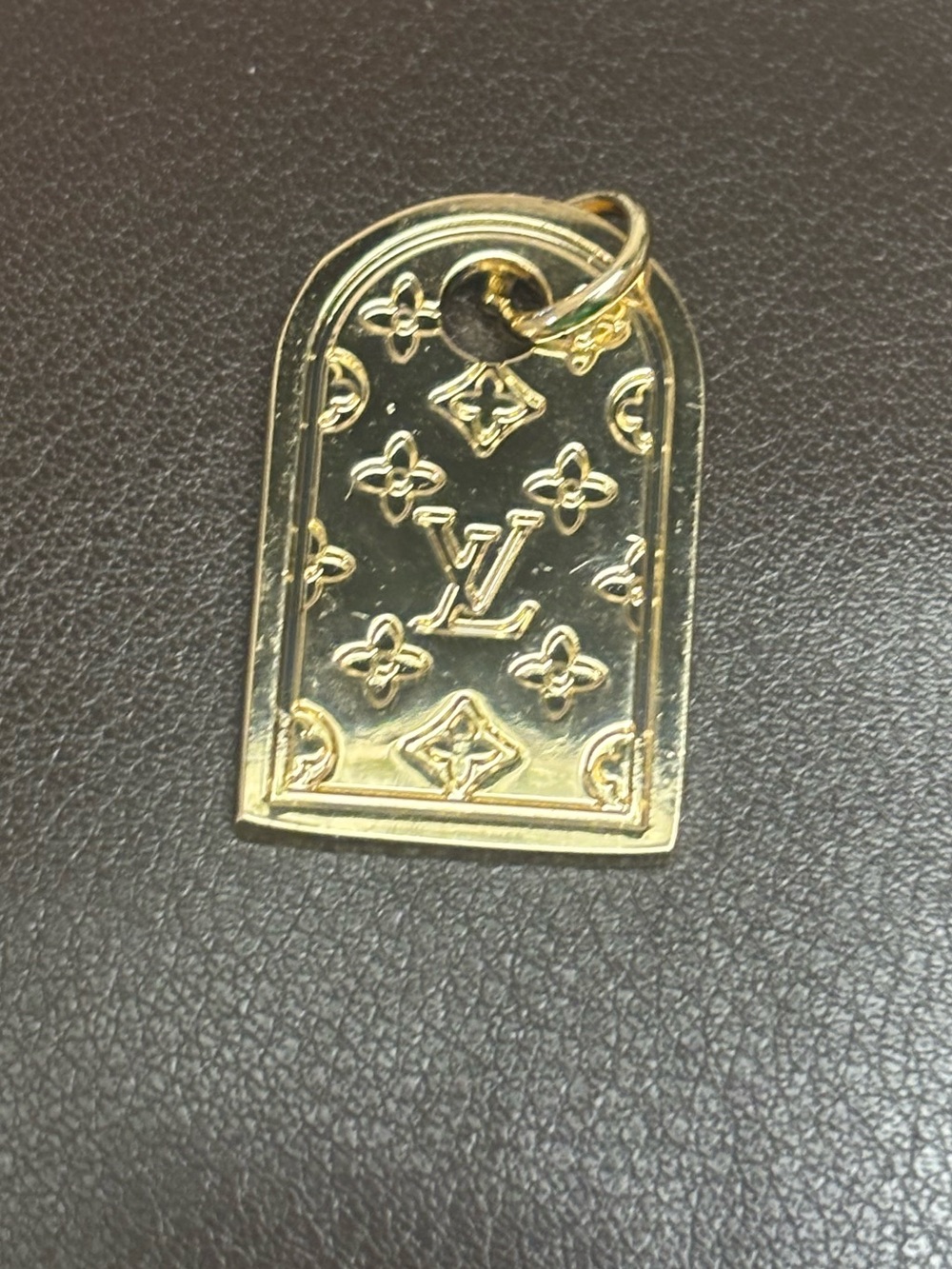 Louis Vuitton Nanogram Gold Tone Charm